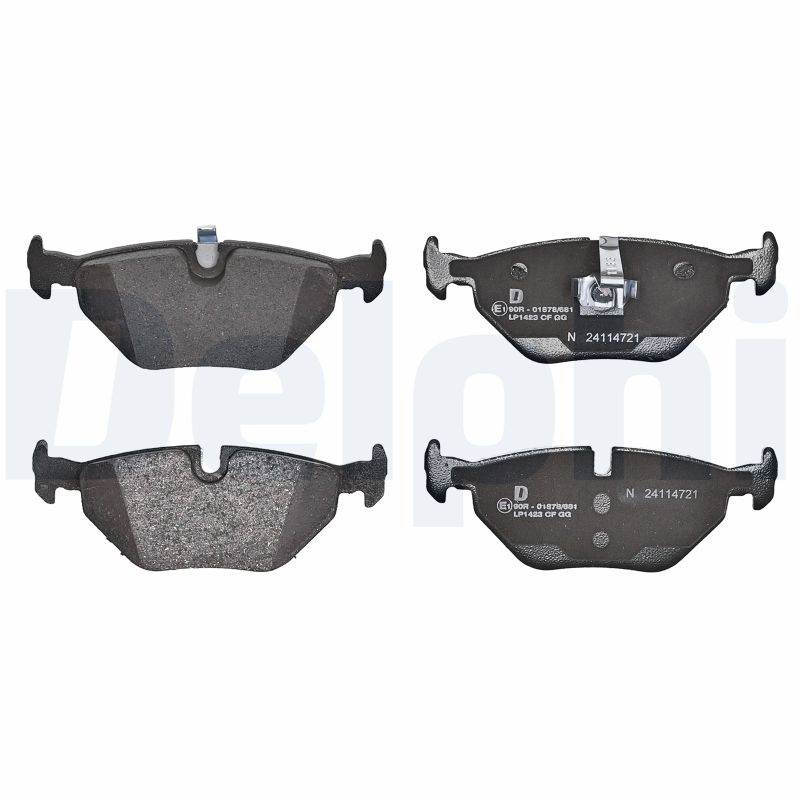 Brake Pad Set, disc brake - LP1423 DELPHI