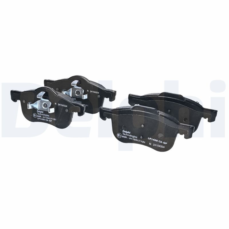 Brake Pad Set, disc brake - LP1458 DELPHI