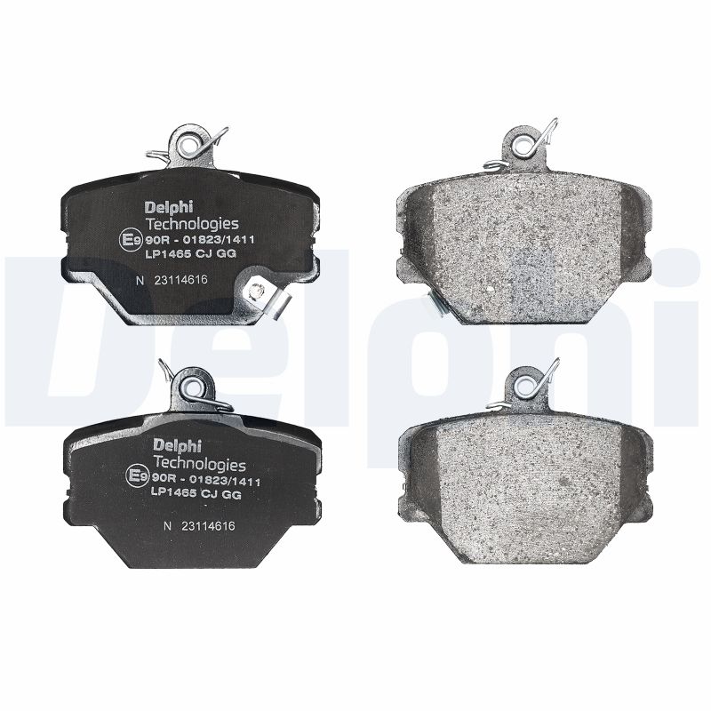 Brake Pad Set, disc brake - LP1465 DELPHI