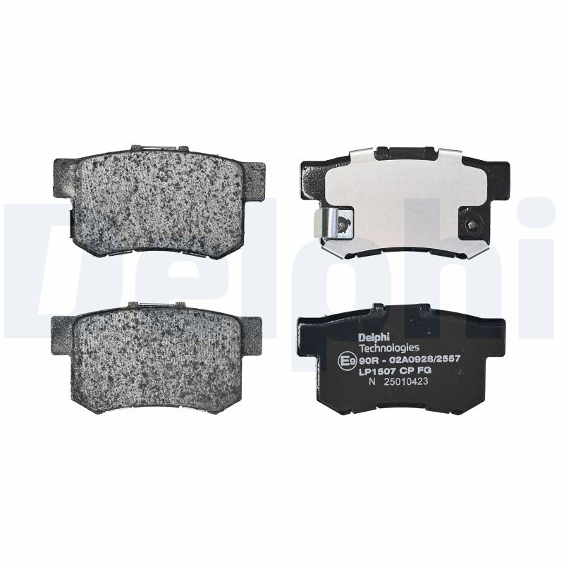 Brake Pad Set, disc brake - LP1507 DELPHI