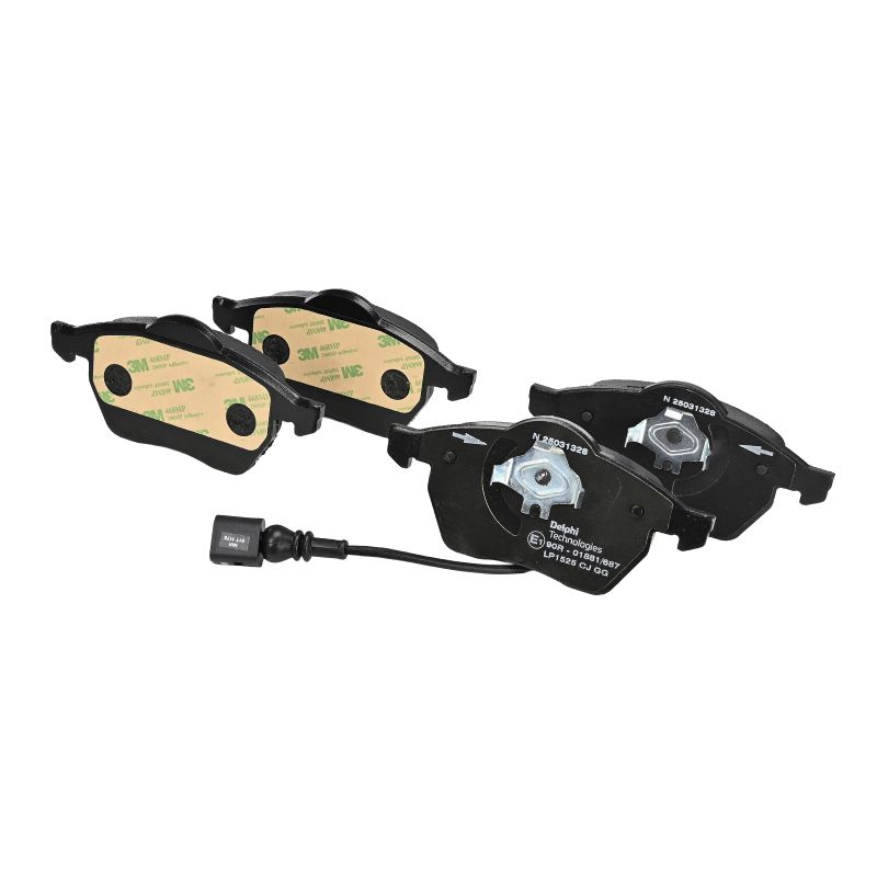 Brake Pad Set, disc brake - LP1525 DELPHI