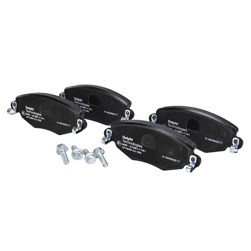 Brake Pad Set, disc brake - LP1533 DELPHI
