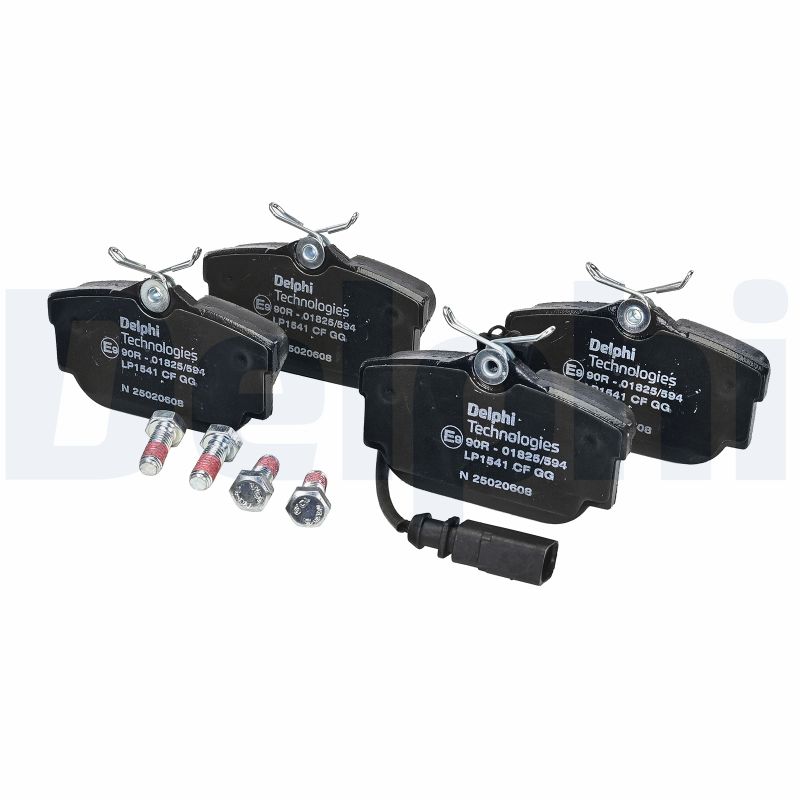 Brake Pad Set, disc brake - LP1541 DELPHI