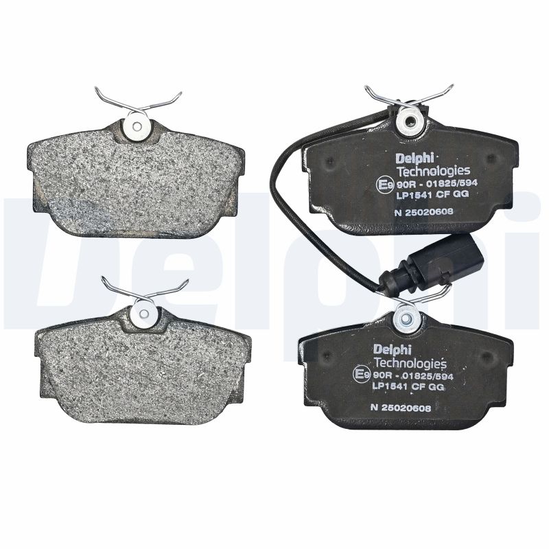 Brake Pad Set, disc brake - LP1541 DELPHI