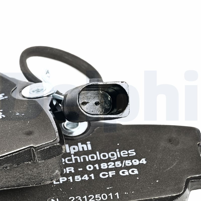Brake Pad Set, disc brake - LP1541 DELPHI