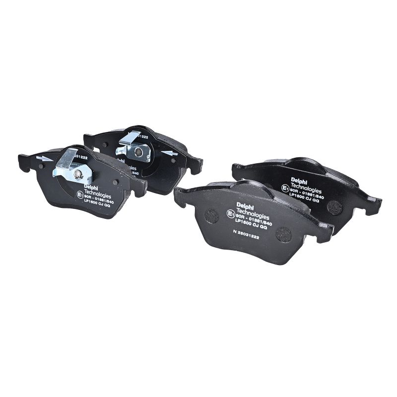 Kit pastiglie freno, Freno a disco - LP1600 DELPHI
