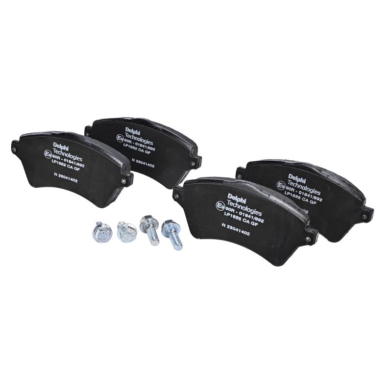 Brake Pad Set, disc brake - LP1652 DELPHI