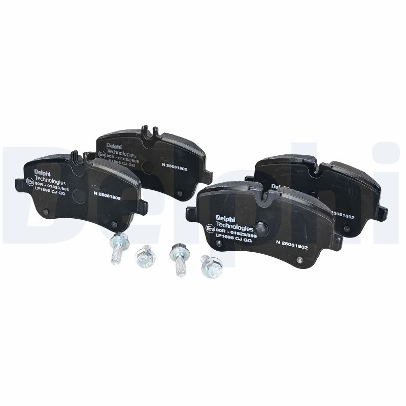 Brake Pad Set, disc brake - LP1696 DELPHI