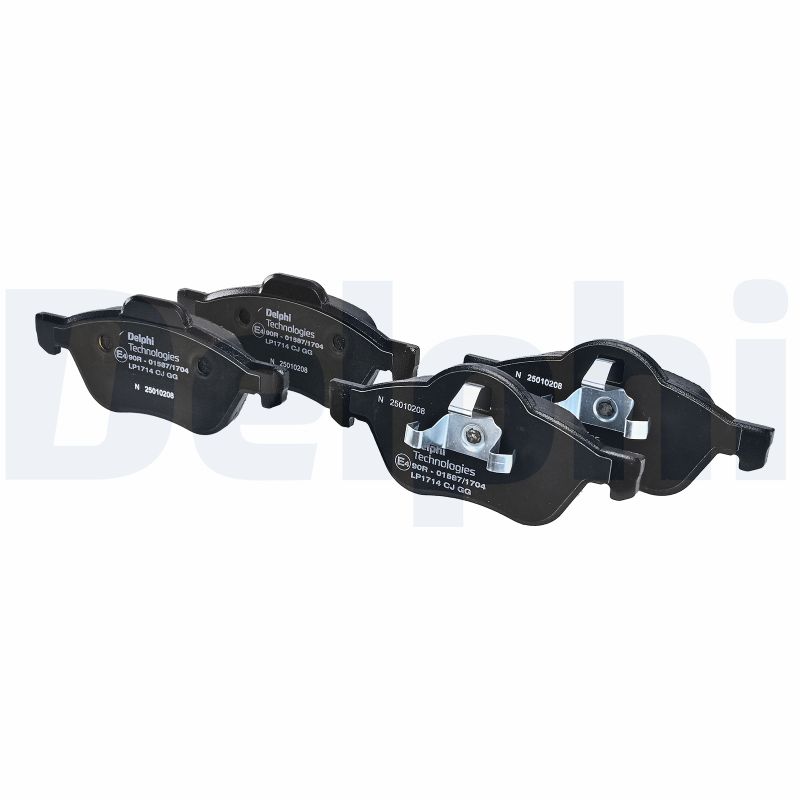 Brake Pad Set, disc brake - LP1714 DELPHI