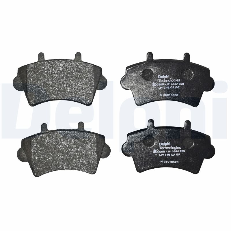 Brake Pad Set, disc brake - LP1746 DELPHI
