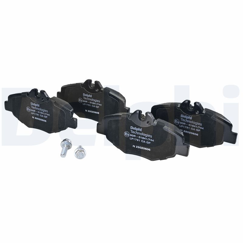 Brake Pad Set, disc brake - LP1791 DELPHI