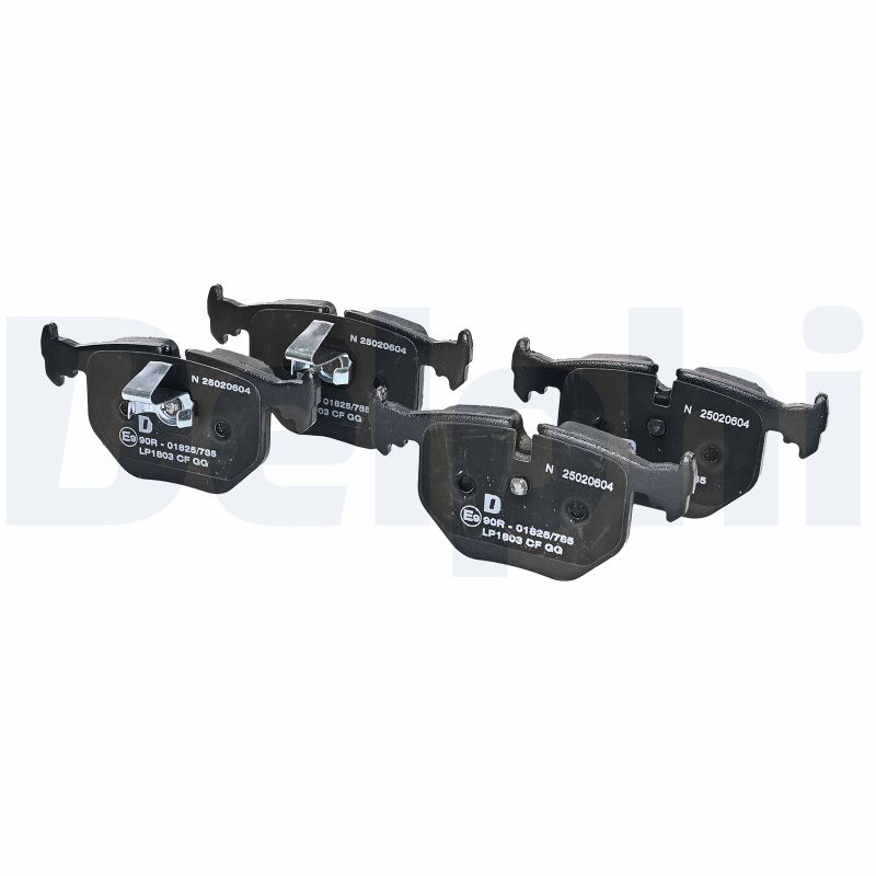 Brake Pad Set, disc brake - LP1803 DELPHI