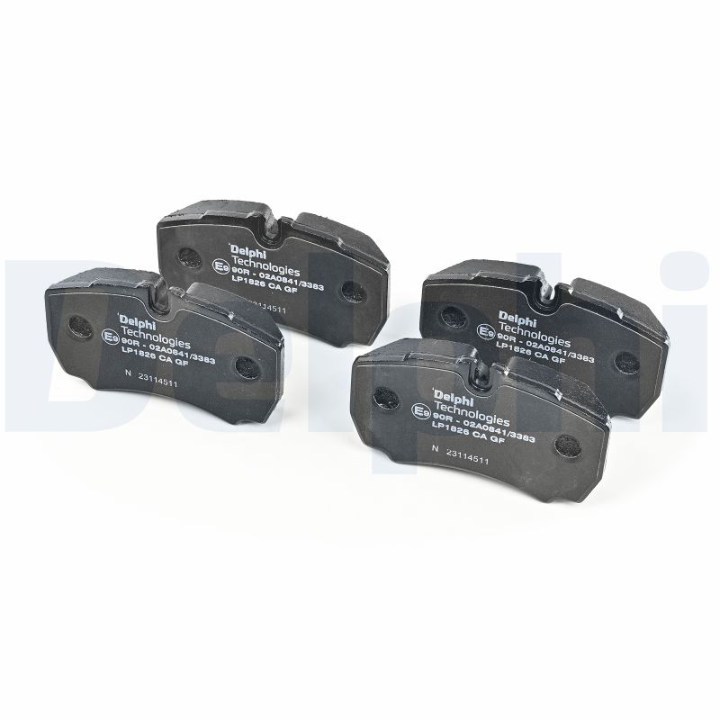 Brake Pad Set, disc brake - LP1826 DELPHI