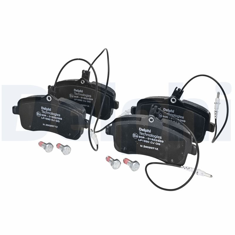 Brake Pad Set, disc brake - LP1890 DELPHI