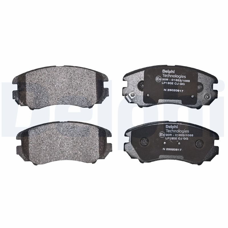 Brake Pad Set, disc brake - LP1902 DELPHI
