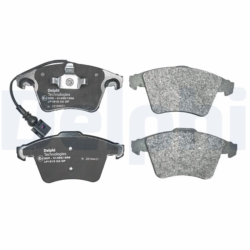 Brake Pad Set, disc brake - LP1913 DELPHI