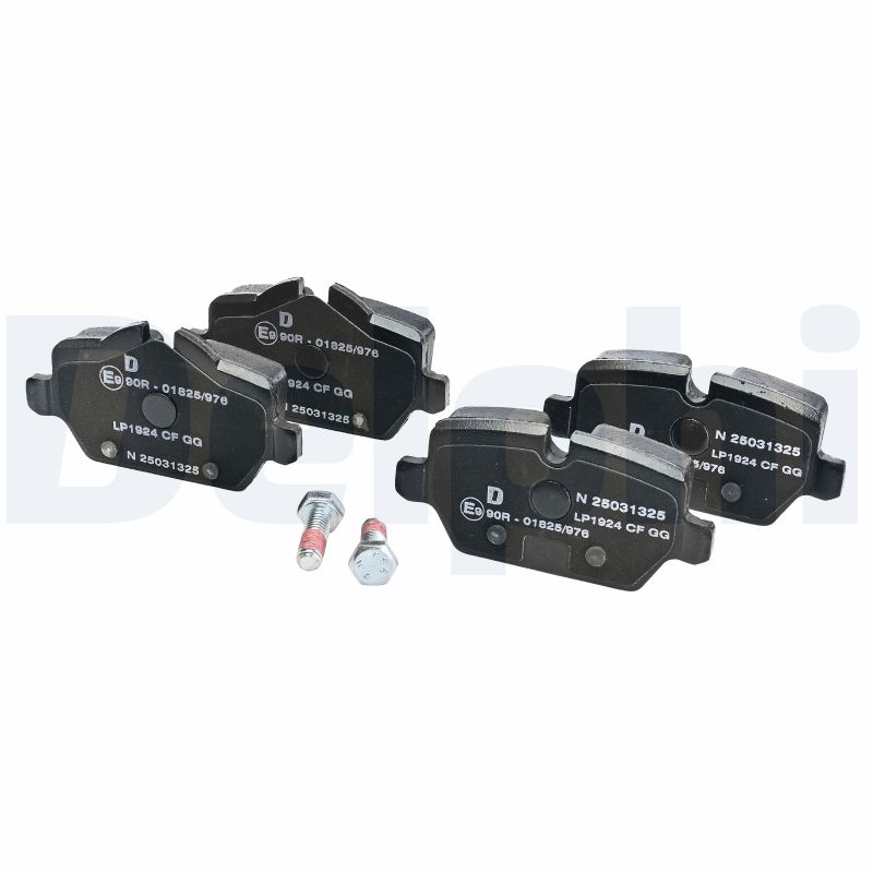 Brake Pad Set, disc brake - LP1924 DELPHI