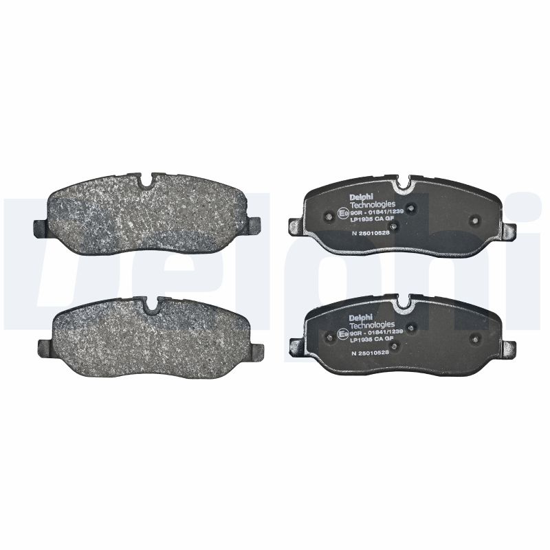 Brake Pad Set, disc brake - LP1935 DELPHI