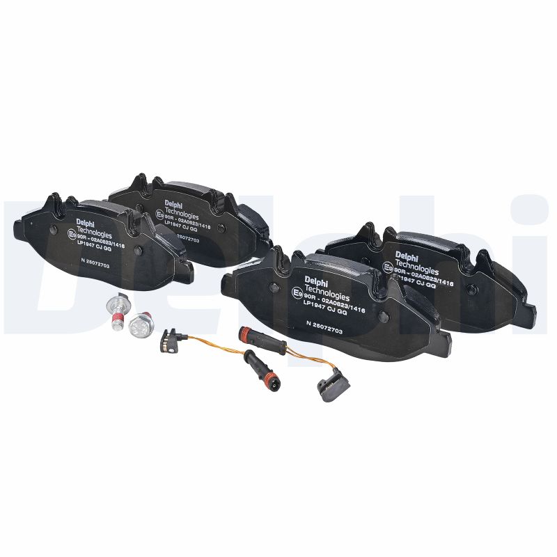 Brake Pad Set, disc brake - LP1947 DELPHI