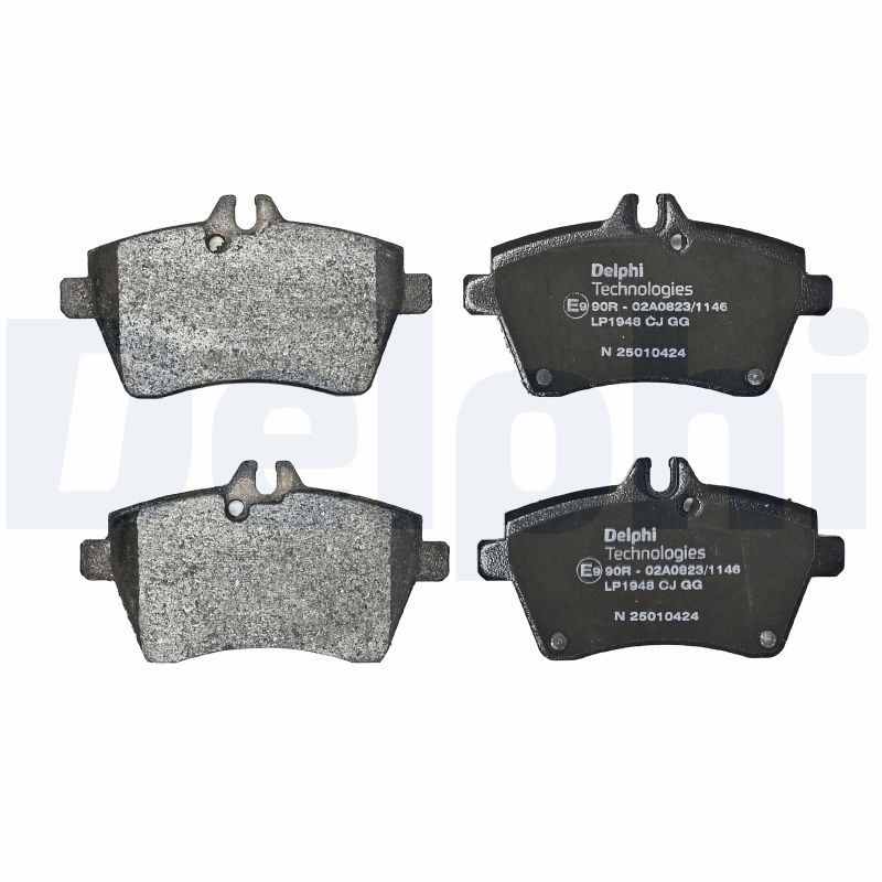Brake Pad Set, disc brake - LP1948 DELPHI