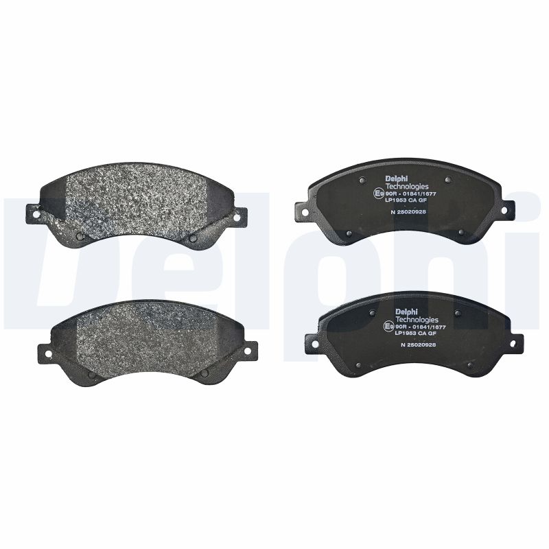 Brake Pad Set, disc brake - LP1953 DELPHI