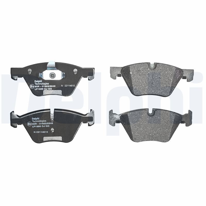 Brake Pad Set, disc brake - LP1956 DELPHI