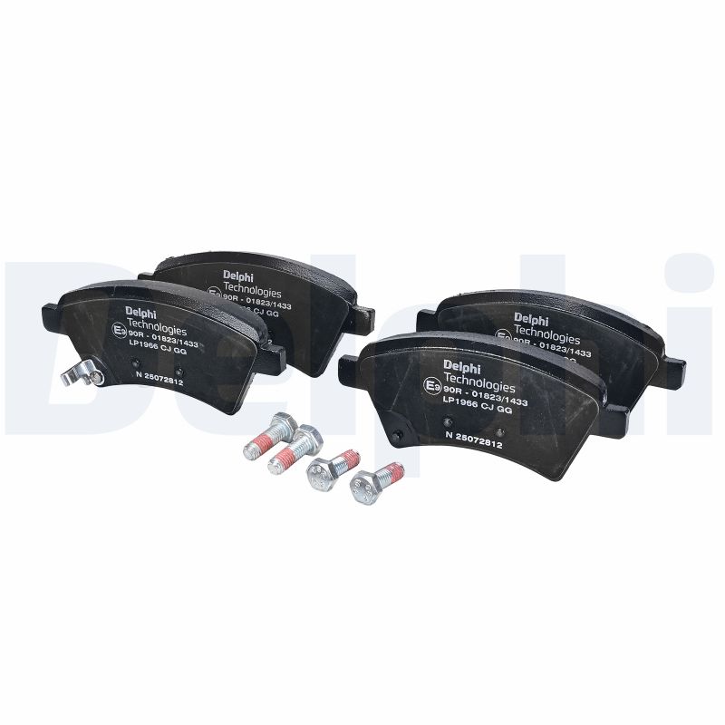 Brake Pad Set, disc brake - LP1966 DELPHI