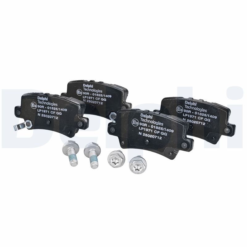 Brake Pad Set, disc brake - LP1971 DELPHI