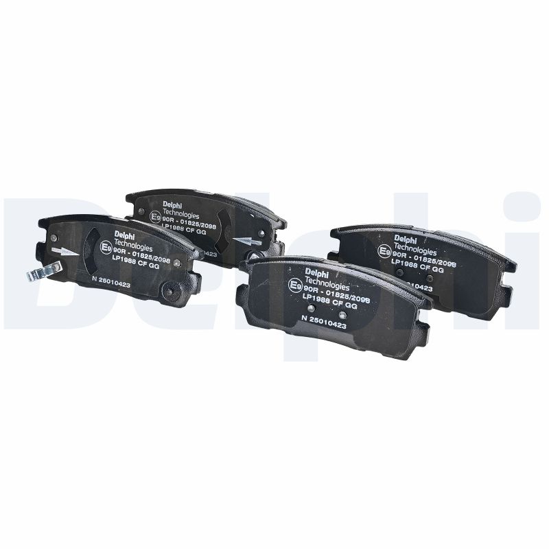 Brake Pad Set, disc brake - LP1988 DELPHI