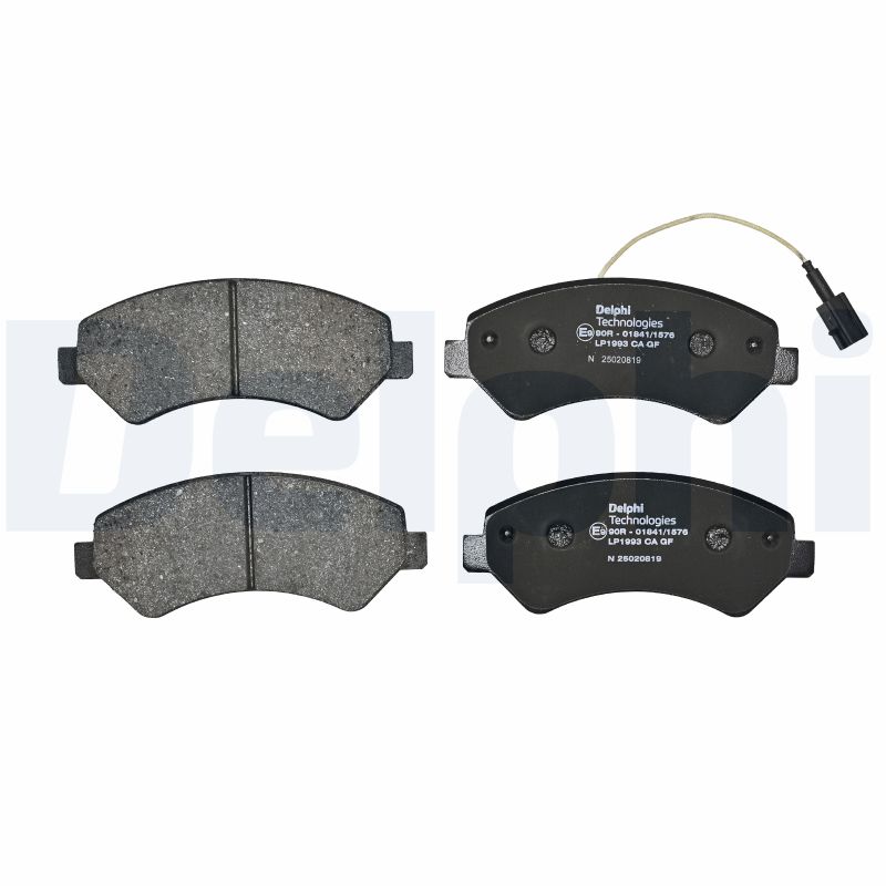 Brake Pad Set, disc brake - LP1993 DELPHI
