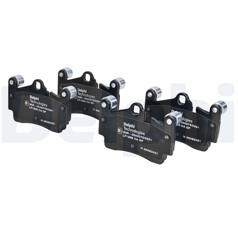 Brake Pad Set, disc brake - LP1998 DELPHI