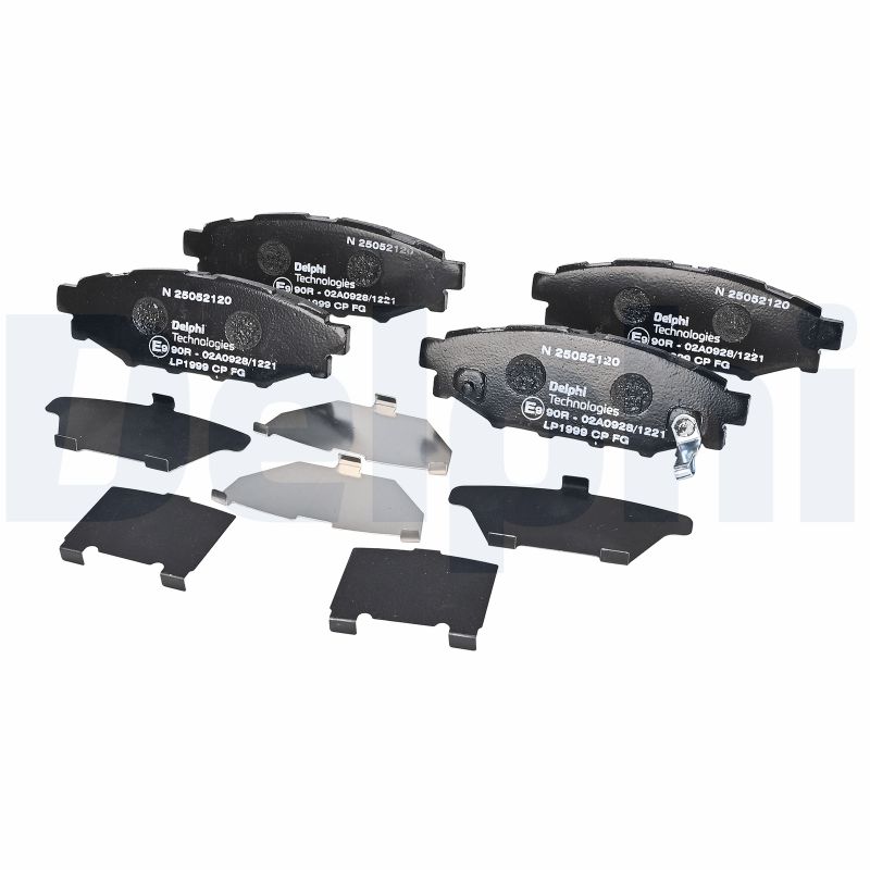 Brake Pad Set, disc brake - LP1999 DELPHI