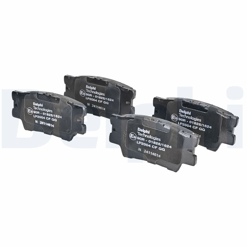 Brake Pad Set, disc brake - LP2004 DELPHI