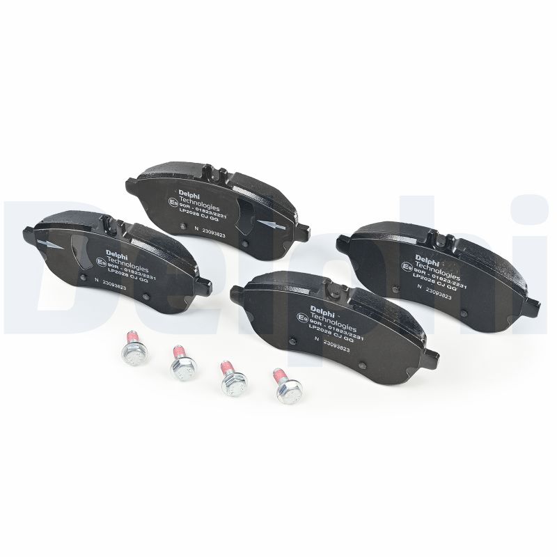 Brake Pad Set, disc brake - LP2028 DELPHI