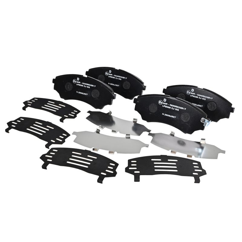 Kit pastiglie freno, Freno a disco - LP2036 DELPHI
