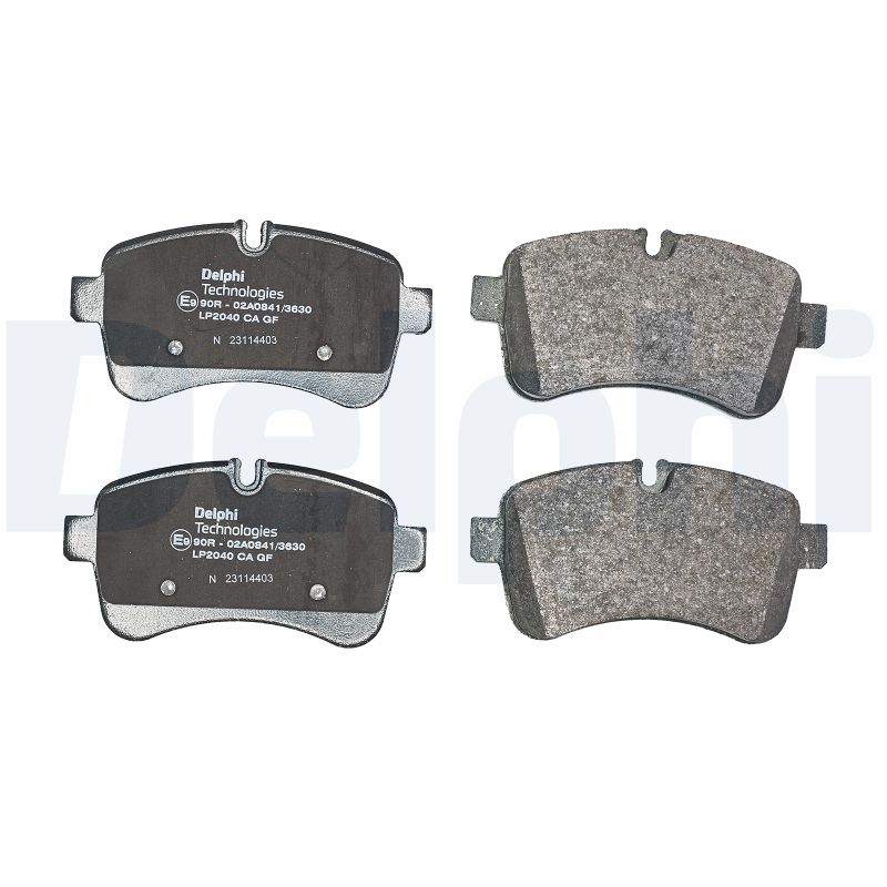 Brake Pad Set, disc brake - LP2040 DELPHI
