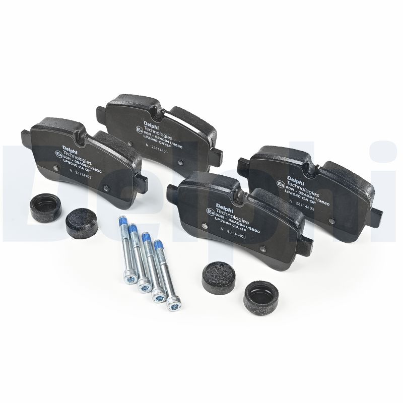 Brake Pad Set, disc brake - LP2040 DELPHI