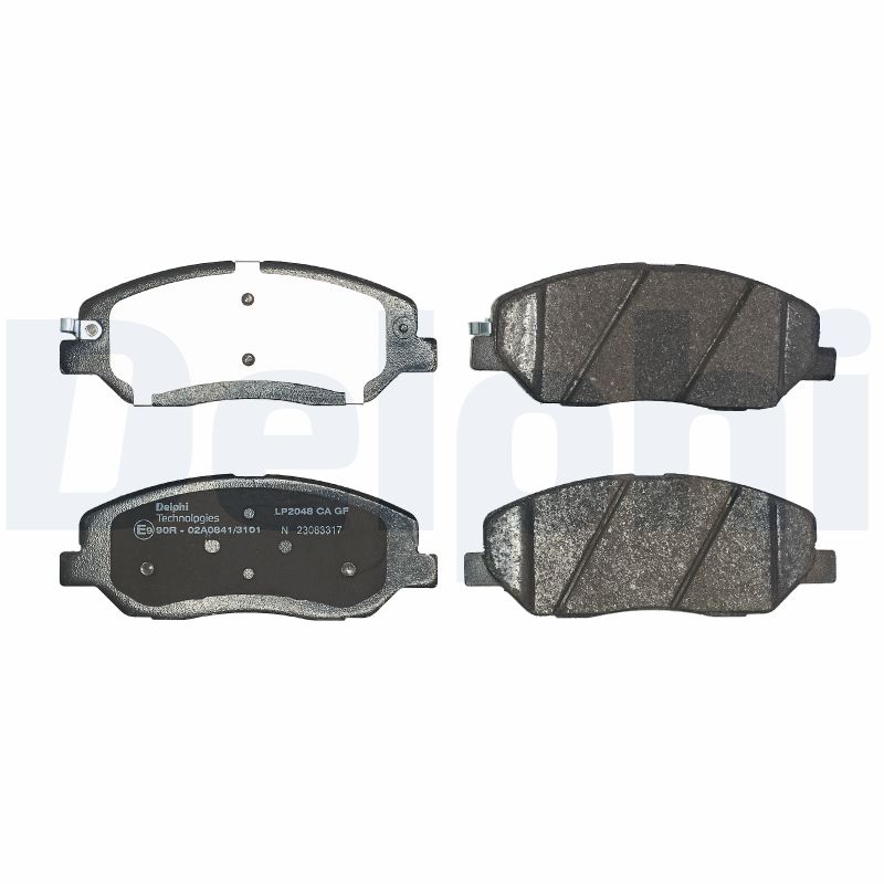 Brake Pad Set, disc brake - LP2048 DELPHI