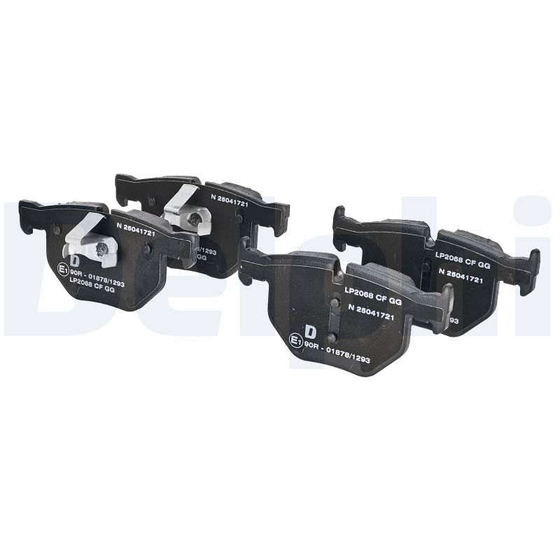 Brake Pad Set, disc brake - LP2068 DELPHI