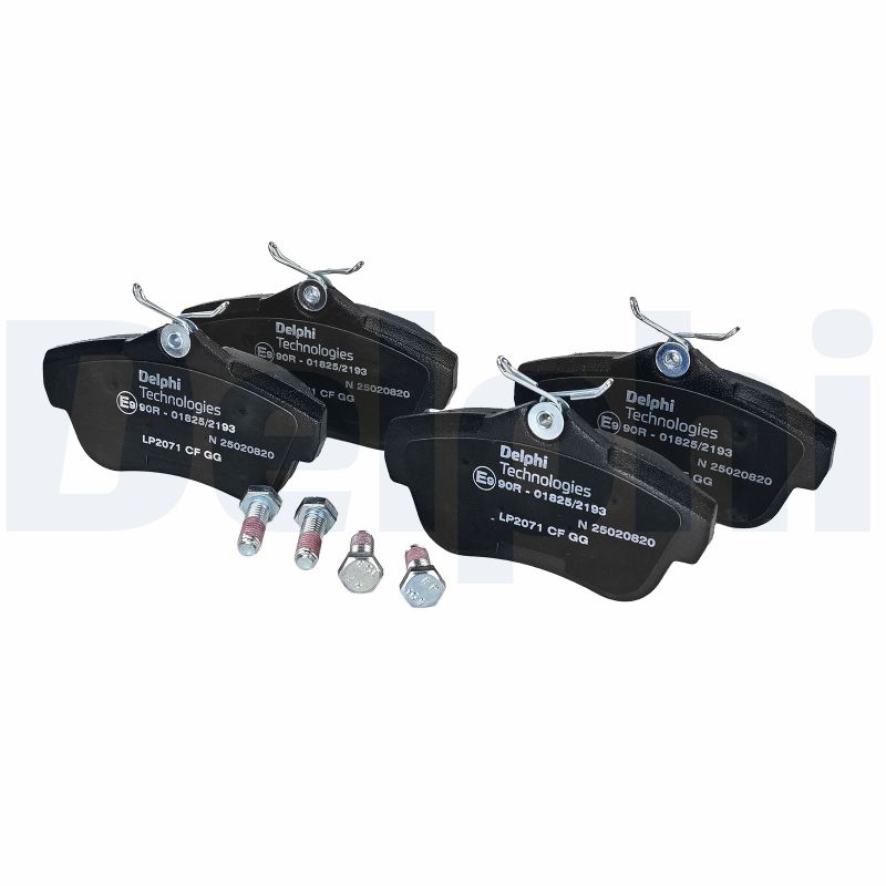 Brake Pad Set, disc brake - LP2071 DELPHI