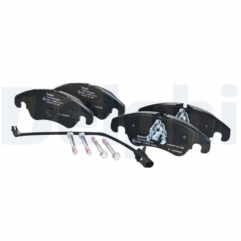 Brake Pad Set, disc brake - LP2077 DELPHI