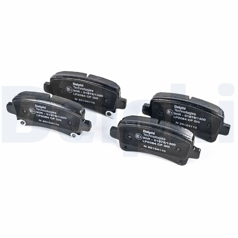 Brake Pad Set, disc brake - LP2084 DELPHI
