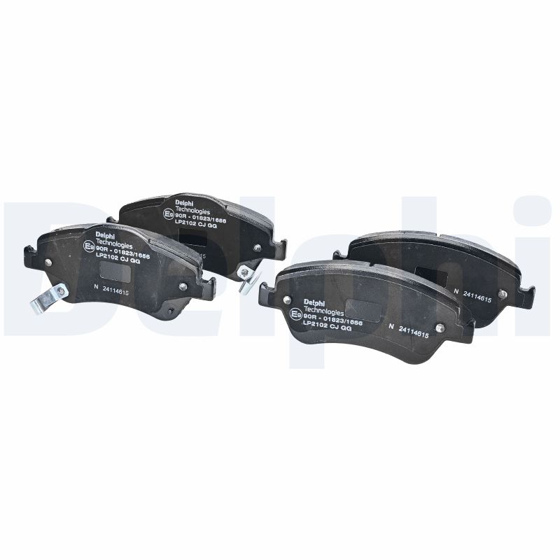Brake Pad Set, disc brake - LP2102 DELPHI