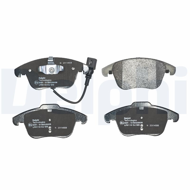 Brake Pad Set, disc brake - LP2110 DELPHI