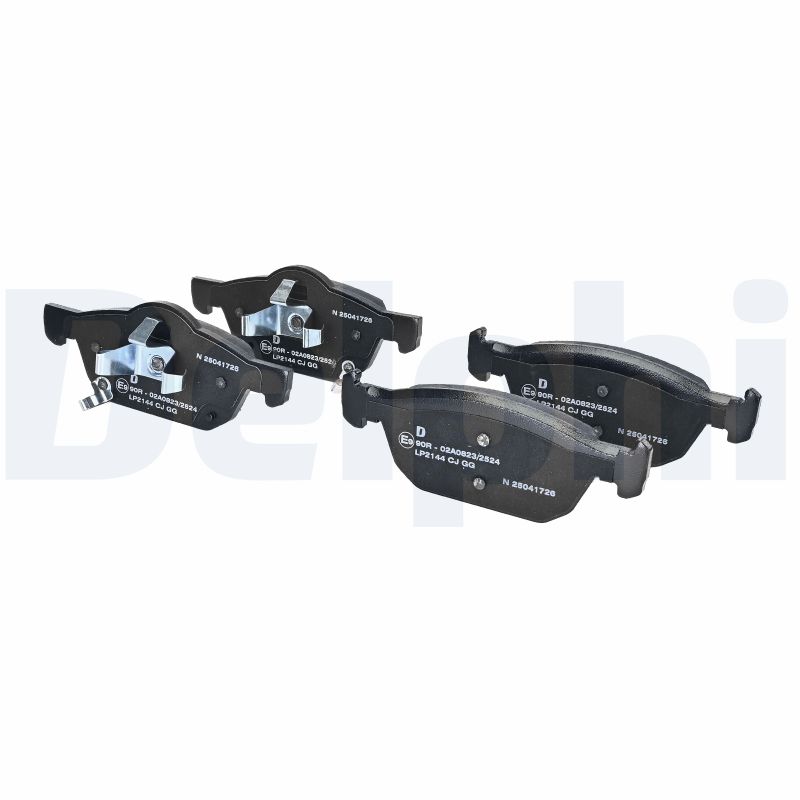 Kit pastiglie freno, Freno a disco - LP2144 DELPHI