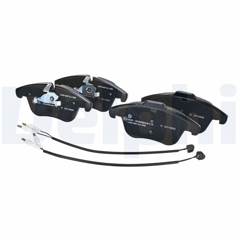 Brake Pad Set, disc brake - LP2165 DELPHI
