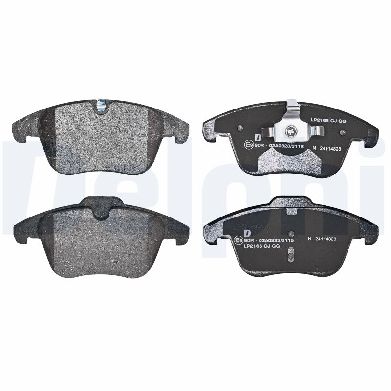 Brake Pad Set, disc brake - LP2165 DELPHI