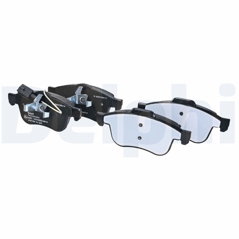 Kit pastiglie freno, Freno a disco - LP2168 DELPHI