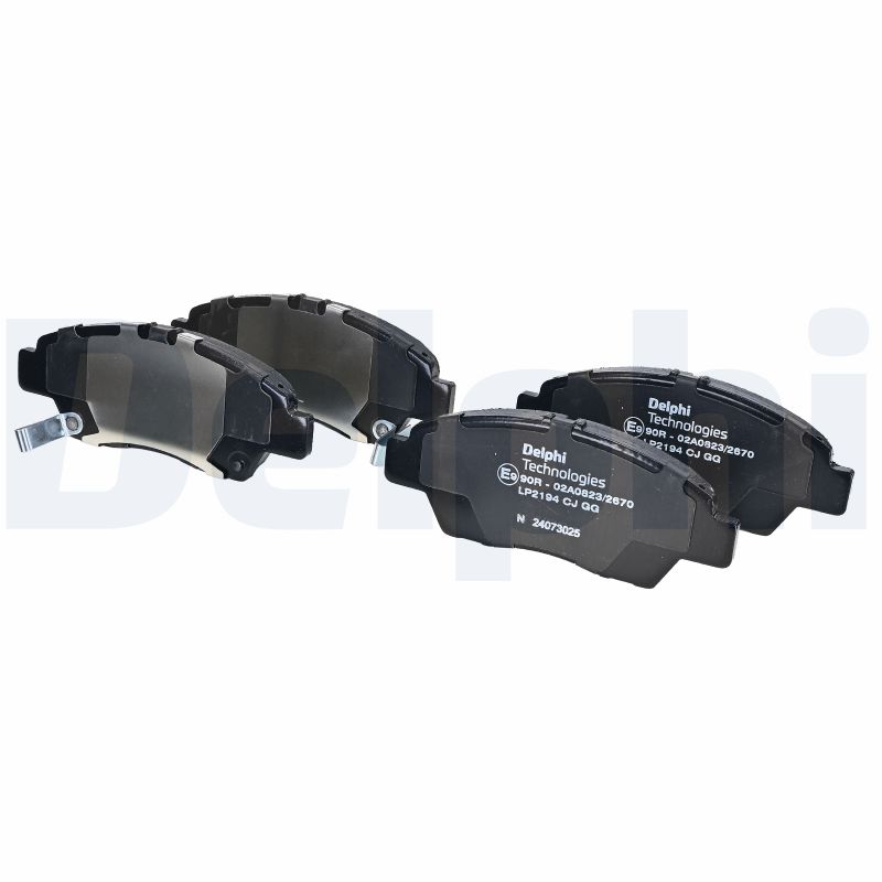 Brake Pad Set, disc brake - LP2194 DELPHI