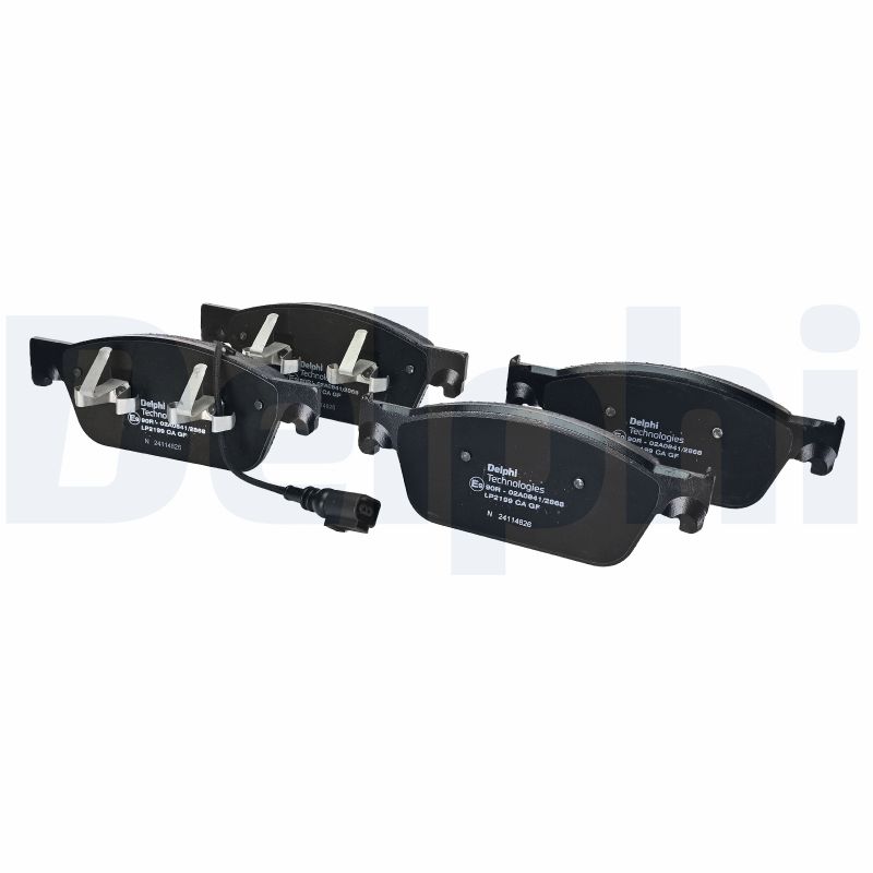 Brake Pad Set, disc brake - LP2199 DELPHI